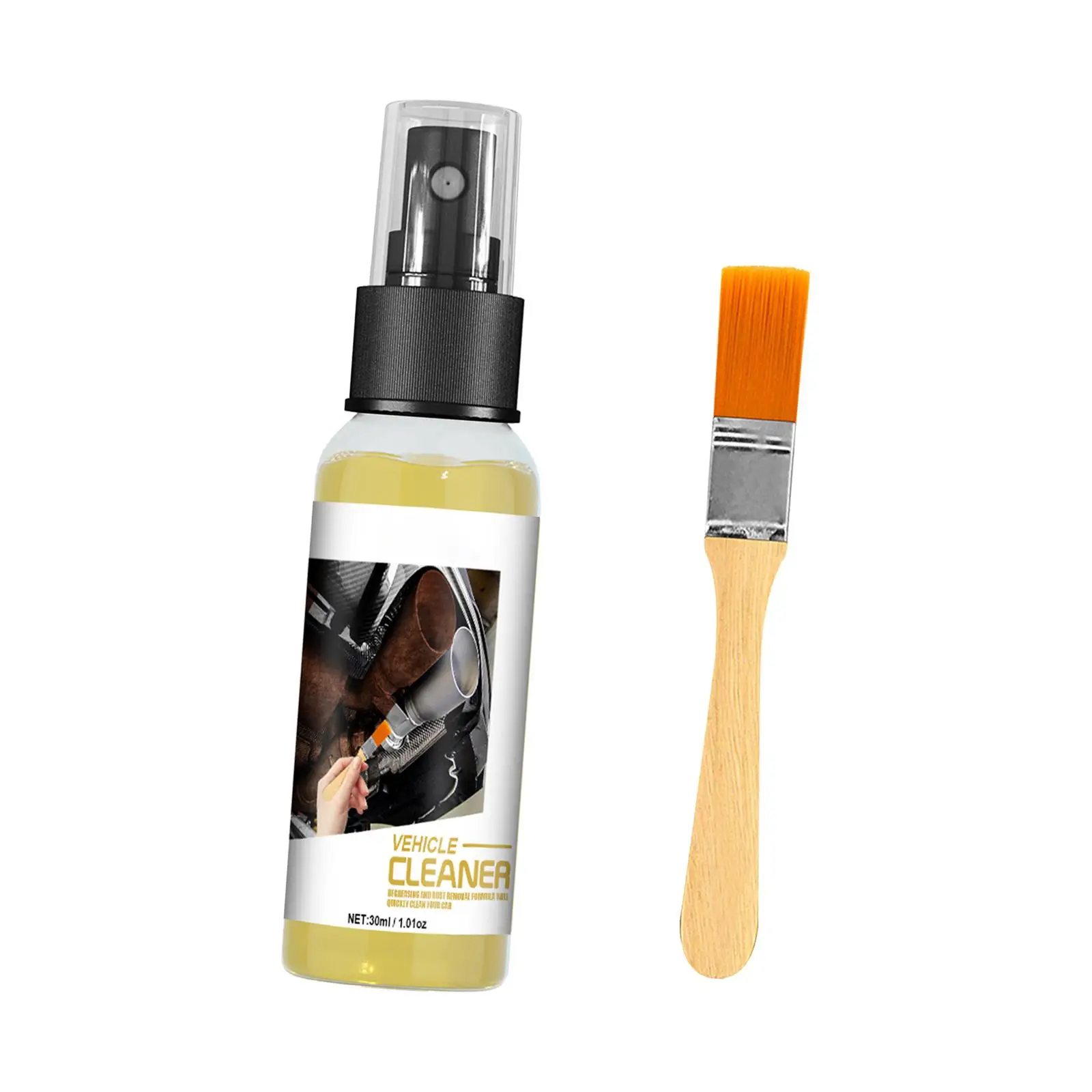 Multifunctional Car Rust Remover 30ml Rust Inhibitor Derusting Spray for Car Detailing