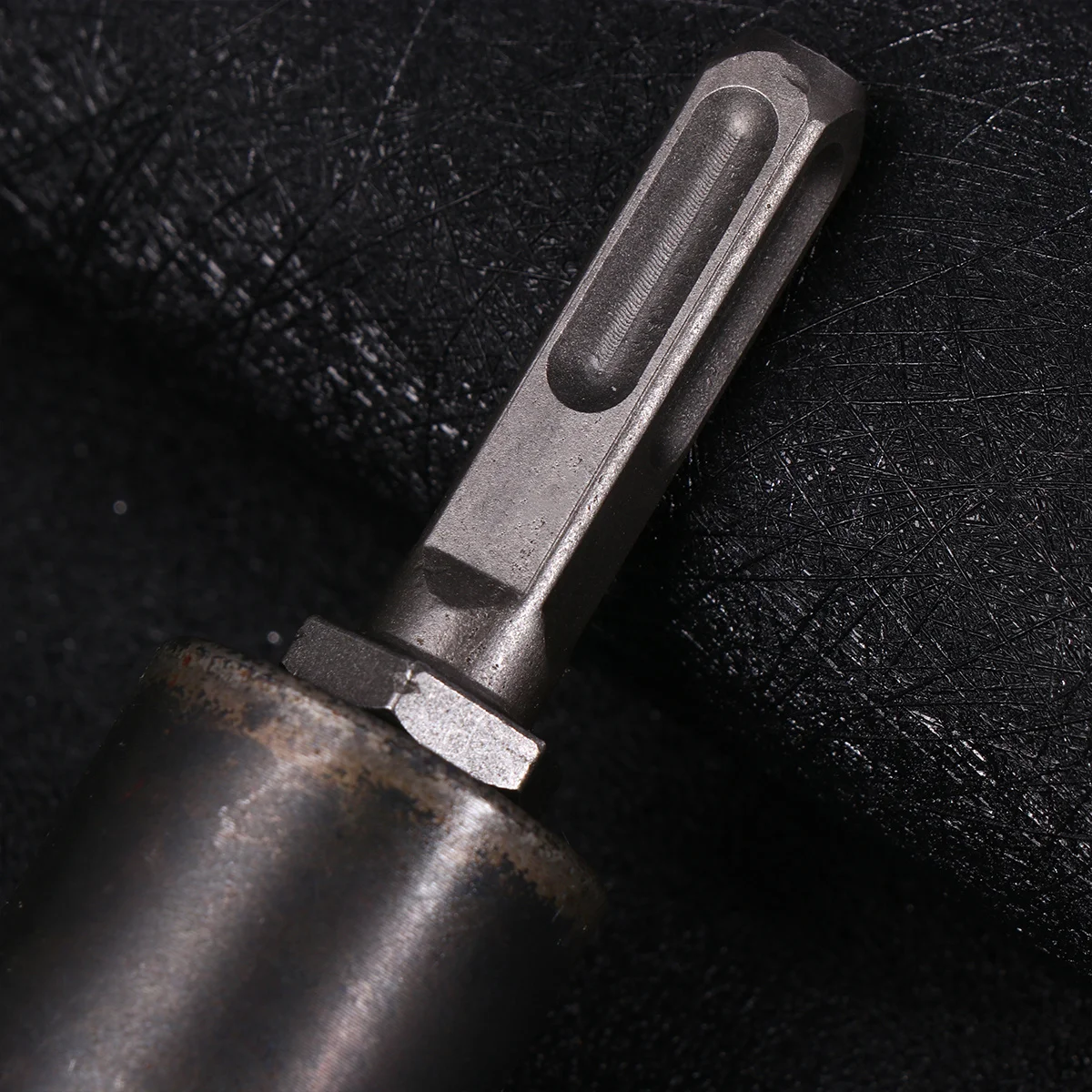 

Electric Wood Splitting Drill Bits 32Mm Triangle Handle Black Square Shank Material Wear-Resistant Easy to Install