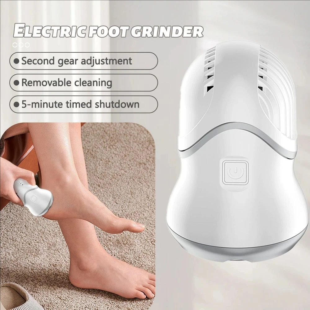 Elektrische Fuß Grinder Vakuum Adsorption Polieren Fuß Grinder Werkzeuge Fuß Schleifpapier Datei Abgestorbene Haut Kallus Entferner Pediküre