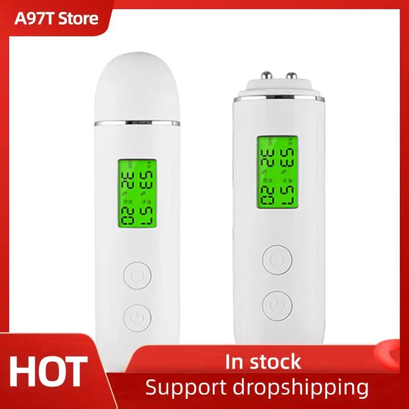 A97T 2X probador de piel humedad de la piel facial y contenido de aceite analizador de piel agua de la piel mejilla medidor de prueba de edad de la piel elástica