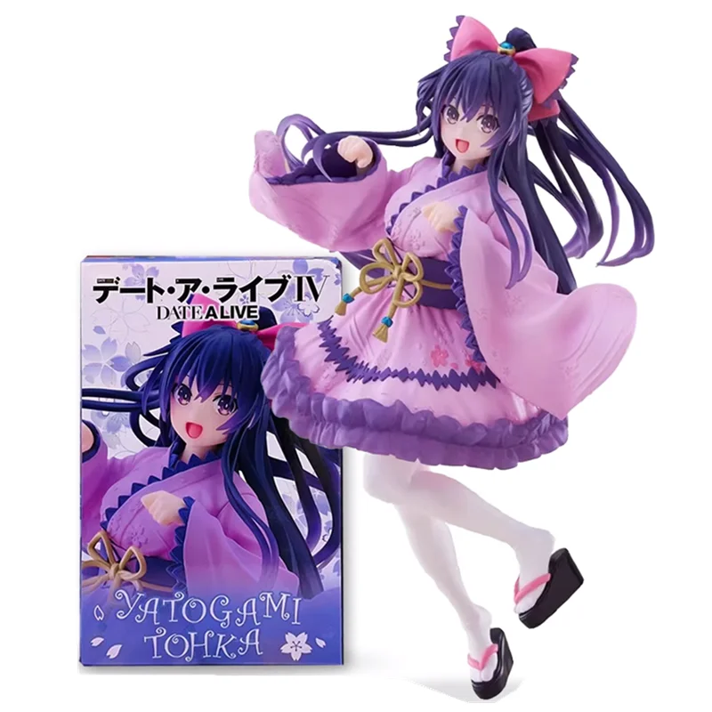 In Stock Original TAITO Coreful Yatogami Tohka Princess 18CM Anime Figure Model Collectible Action Toys Gifts