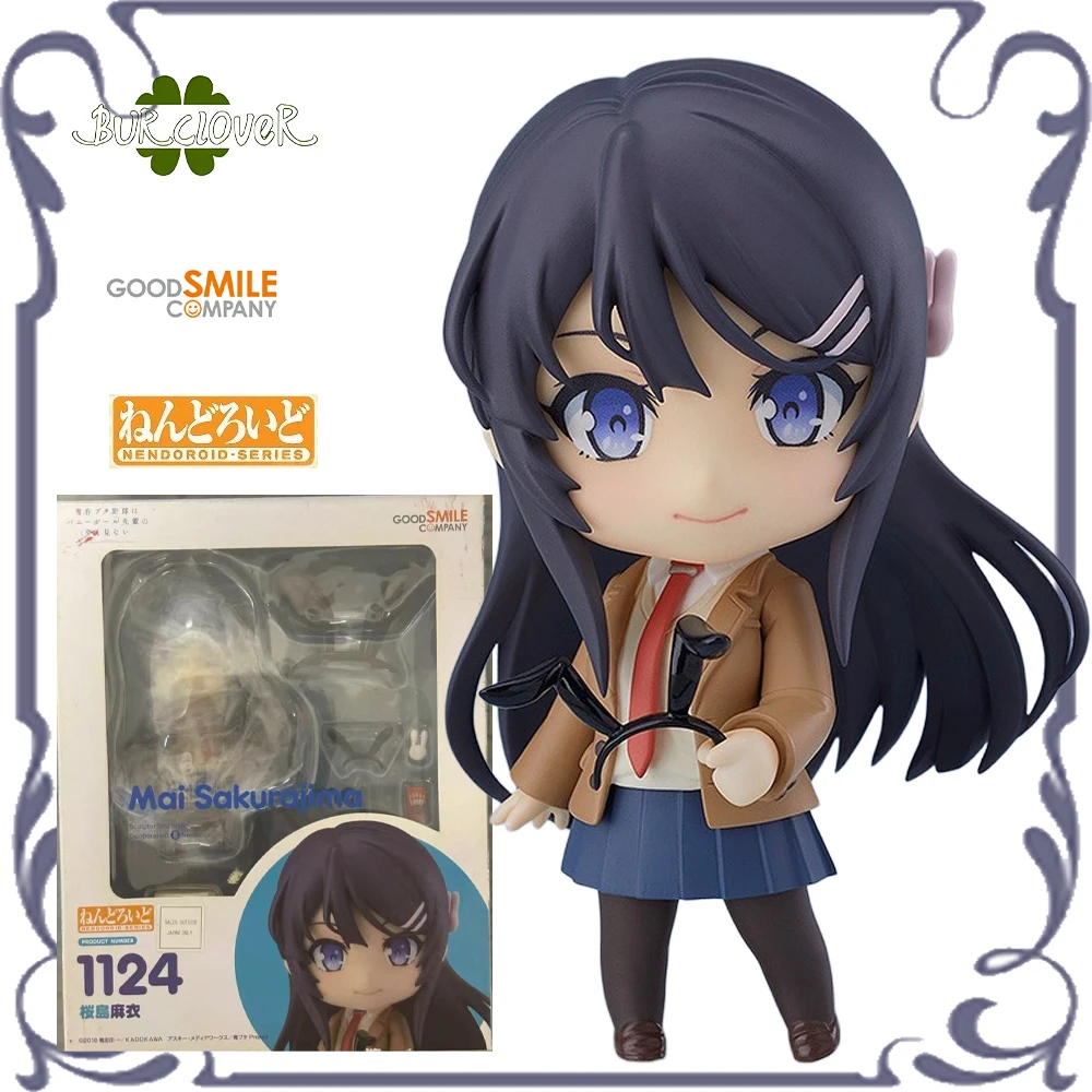 

Genuine Original GSC No.1124 Mai Sakurajima Anime Character Figure Movable Model Children's toys Gifts In Stock
