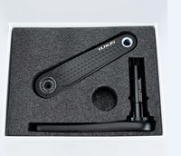 TUKUS Carbon Fiber Crank 155/160/165/167.5/170/172.5 Bicycle Crankset For BCD 110 Line 24MM Axis T1000 carbon Road Bike Crankset