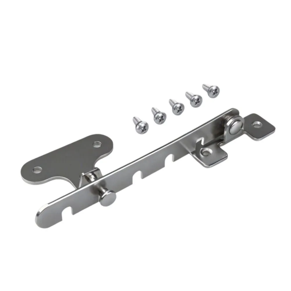 5 Gears Window Limiter Latch Adjustable Aluminum Alloy Ventilation Inner Opening Door Limit Window Support Wind Hook Latches