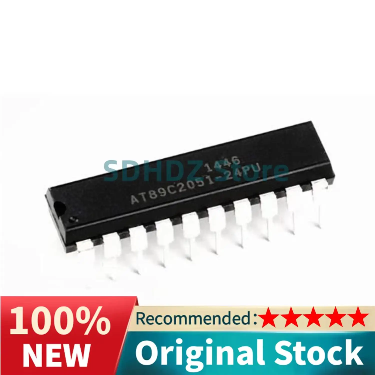 10pcs AT89C2051-24PU AT89C2051-24 DIP AT89C2051 DIP20