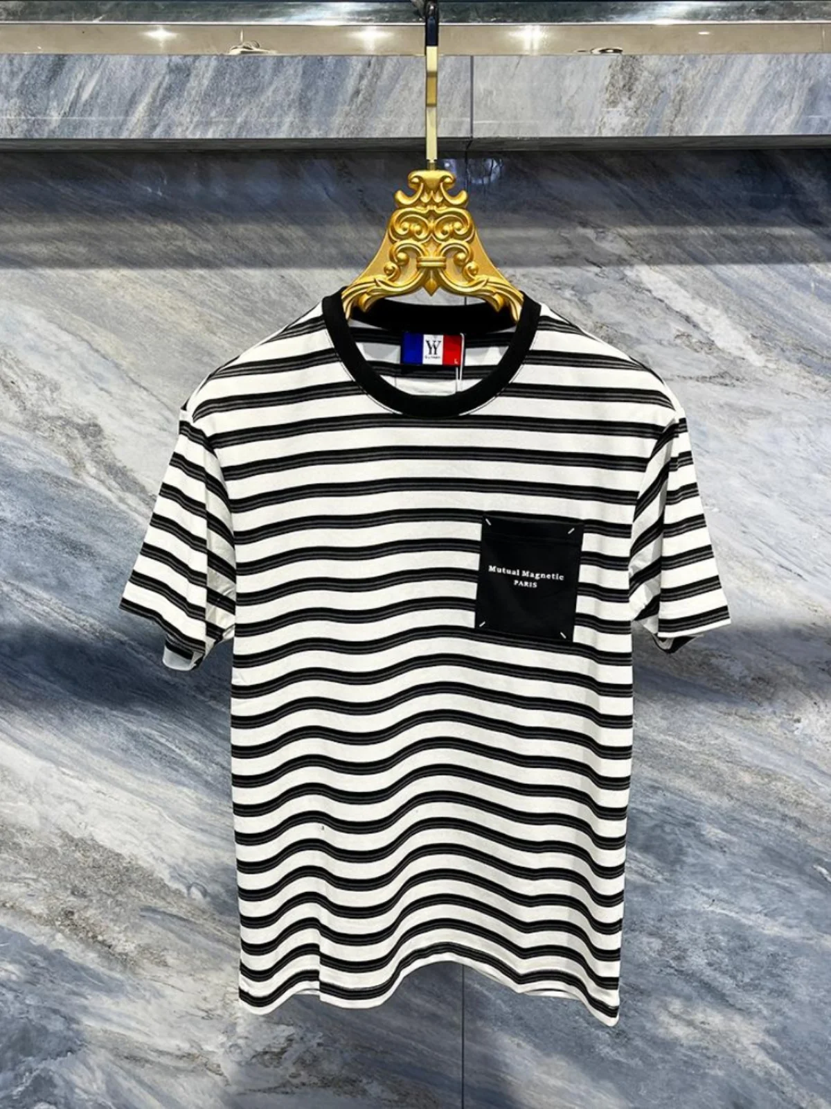 

Slim Fit ort Sve T-irt Men's Faionable Printed Summer New Sle f Sve Breathable Comfortable round Ne Top