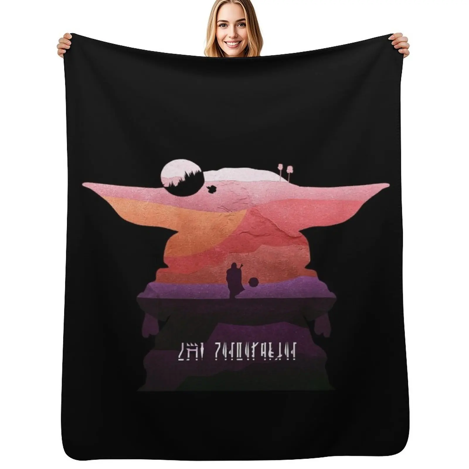 

The baby smart Throw Blanket Portable Lightweight Blanket for Travel Camping