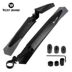 WEST BIKING Ultralight Bike Fenders Bike Front/Rear Fenders Set Splash Guard 2Pcs Bike Mudguard Protection And Easy Installation