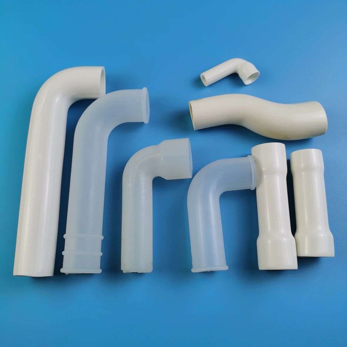 2 Pieces Crooked Silicone Conduit Pipe L Shape New Accessory For Soft Serve Ice Cream Machines