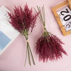 35cm Artificial Flower Fine Rime Wedding Home Decoration Long Handle Bunch INS Artificial Flower Home Decoration Wedding