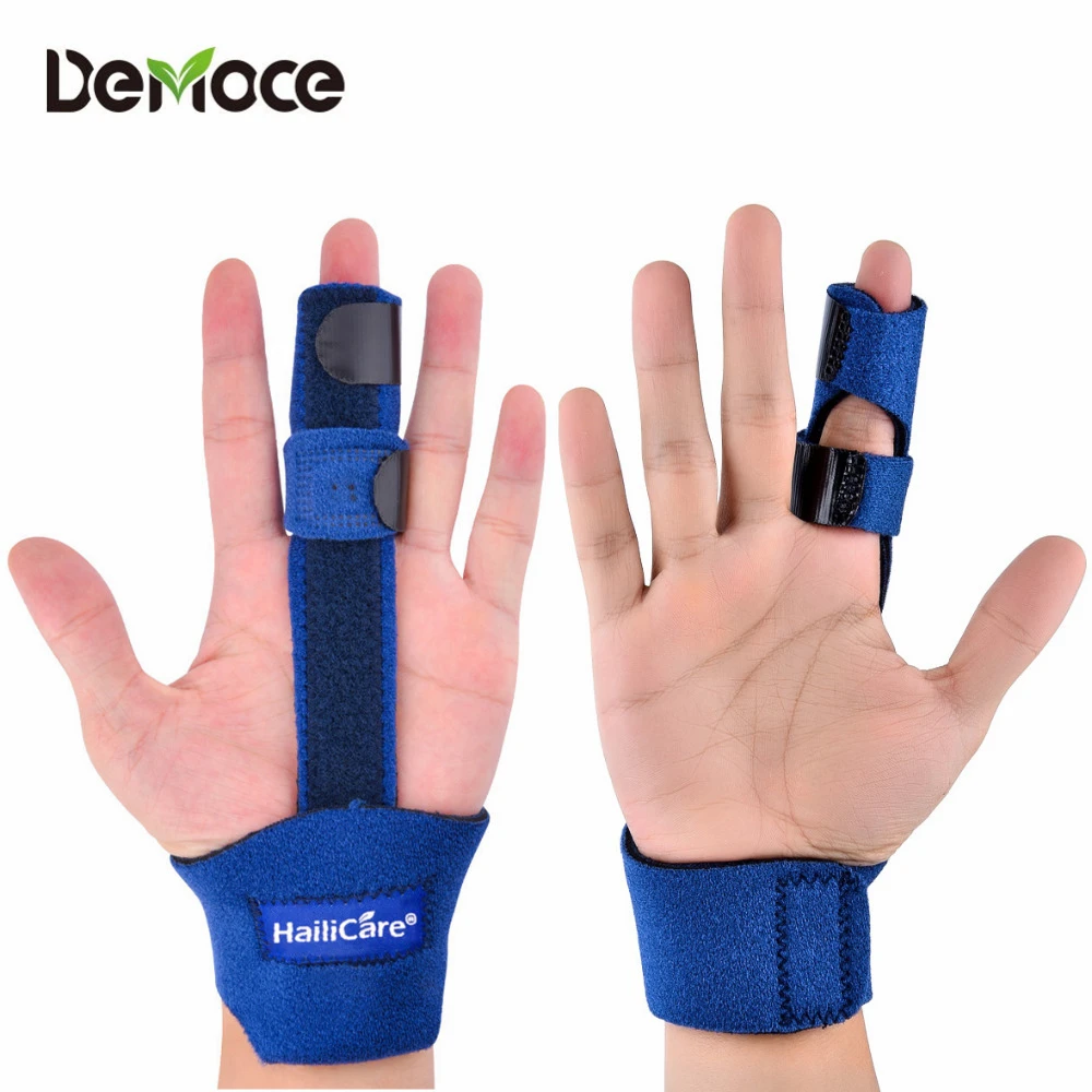 Pierwsza pomoc palec szyna Immobilizer medyczny kciuk pas wspierający regulowany kciuk Brace stabilizator straż Spica wsparcie Thumb Care