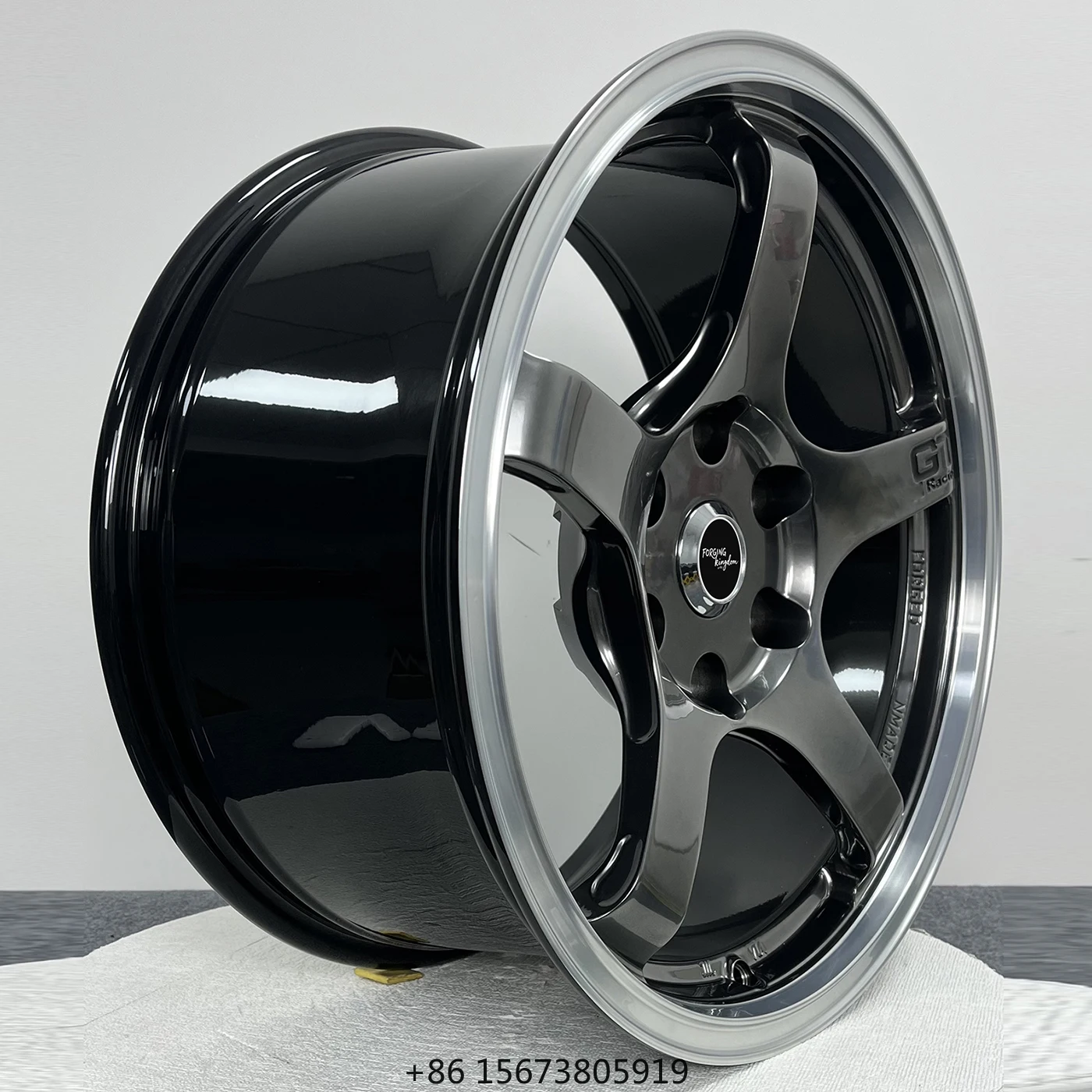 

Two-Piece Forged Aluminum Alloy Matte Black New Car Wheels 18-23 Inches Multi-Spoke Various PCD 5x108/112/114.3/120