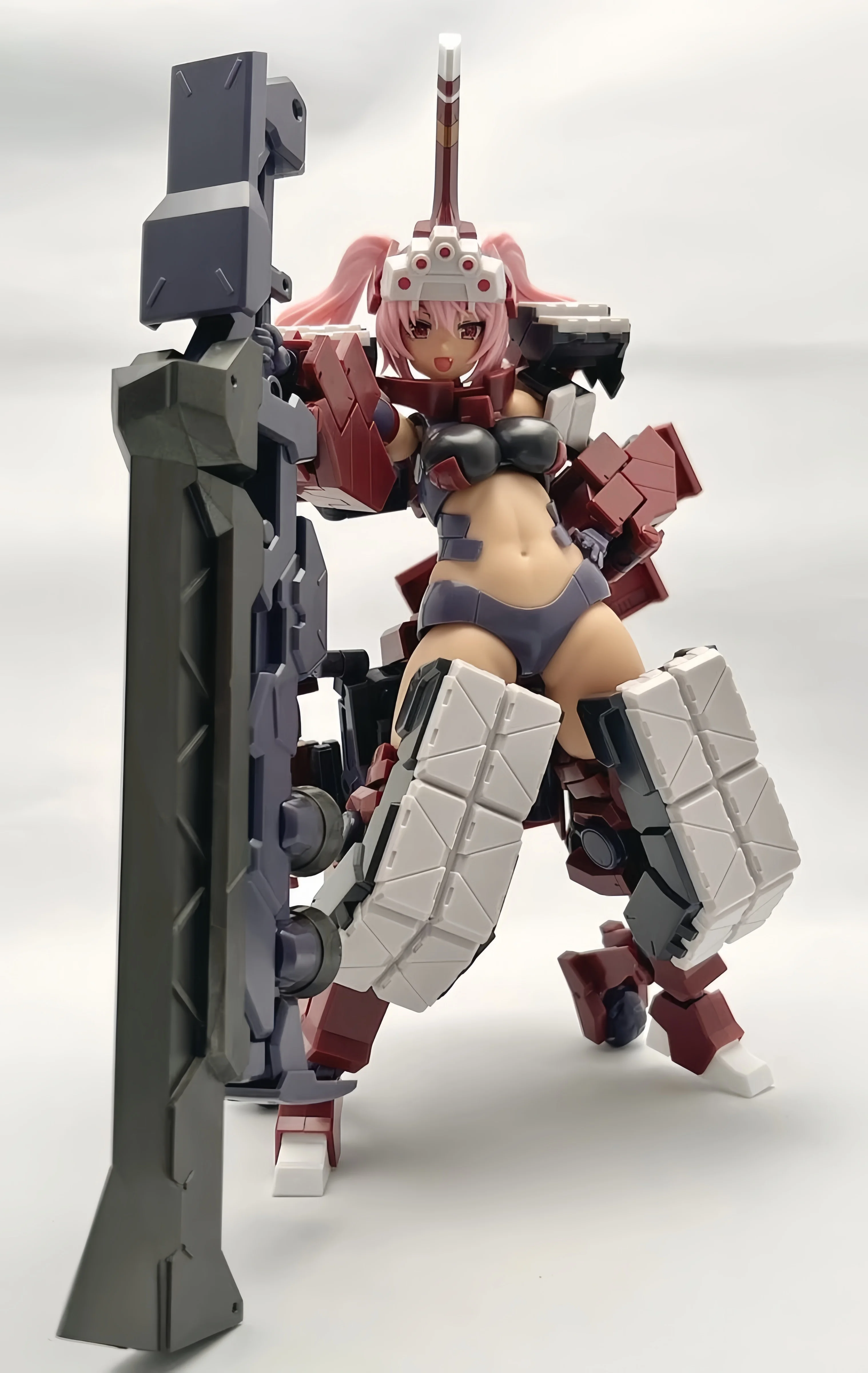 Kotobukiya Frame Arms Girl Anime Kagutsuchi-Otsu Fencer Actionfiguren Zusammengebautes Modellbausatz Originalverpackung