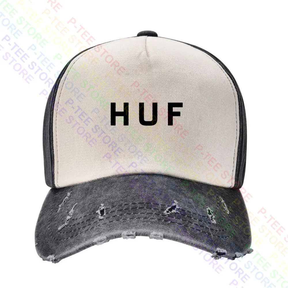 Huf Worldwide Essentials Og Logo Baseball Cap Snapback Caps Knitted Bucket Hat