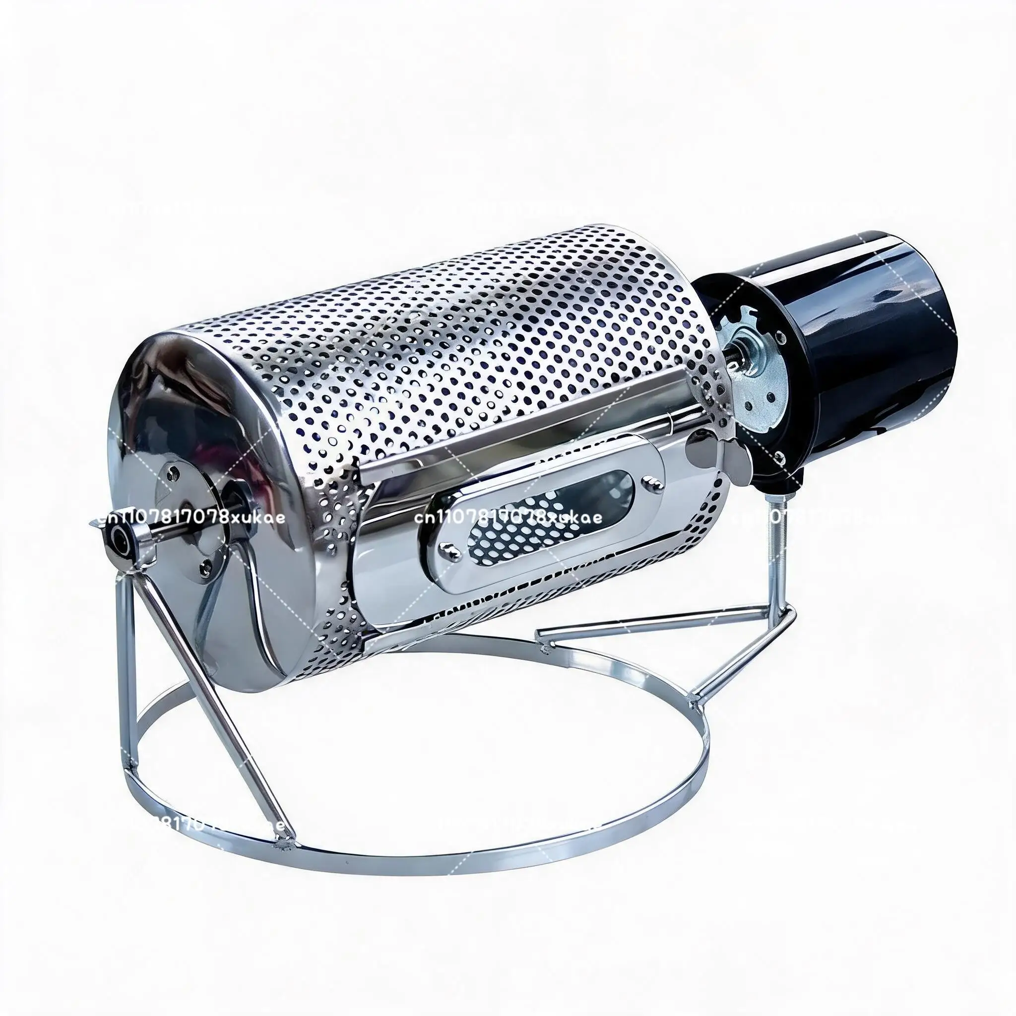 AC 110V/220V Electric Coffee Roaster Stainless Steel Coffee Bean Roast Machine Popcorn Nuts Grains Beans Baking Rotation 40W