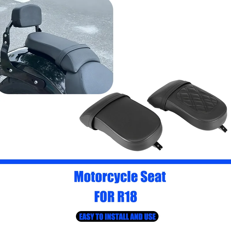 Cojín de asiento trasero desmontable para pasajero de motocicleta, adecuado para BMW R18 100 años R 18 Classic 2020 2021 2022 2023 2024