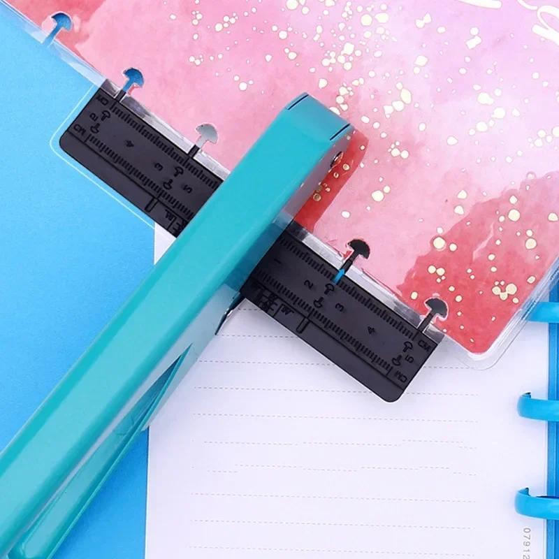 Hole Punch Creative Mushroom Hole Puncher Disc Ring Binding Cutter T-type Paper Puncher Craft Diy Tool Offices Stationery