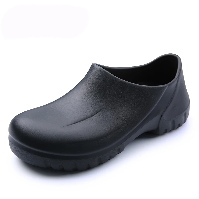 Hotel Kitchen Men Chef Shoes Super Anti-Slip Catering Kitchen Working Shoes Restaurant Cook Waterproof Wear-Resistant Slippers