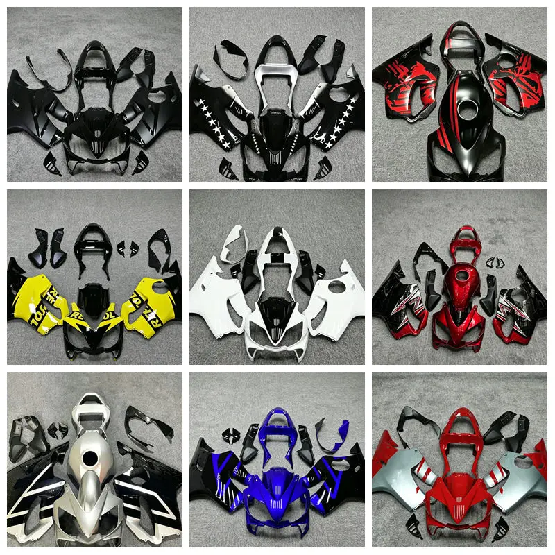4 Gift new ABS fairing kit, suitable for Honda CBR600 f4i models from 2004 2005 2006 and 2007 Motorcycle accessory. Customizable