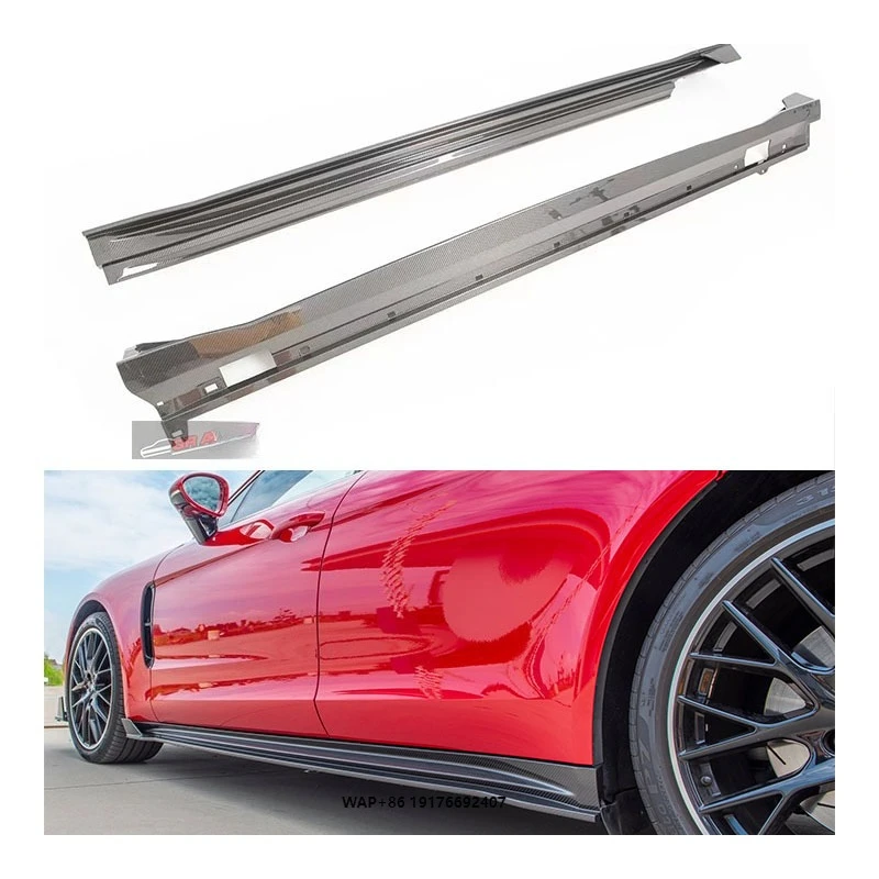 

New for for 971 Dry Carbon Bumper with Exhaust Cutouts-Bolt-On Universal Fitment 1 Year Warranty
