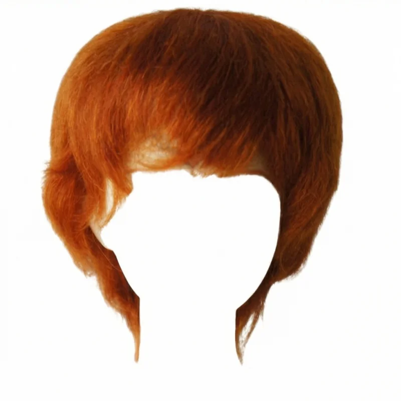 

JD133 1/3 SD DOD Fashion BJD Mohair Wig Boyish Short cut Hair Size 8-9inch 9-10inch Doll Hair Blythes Accessories