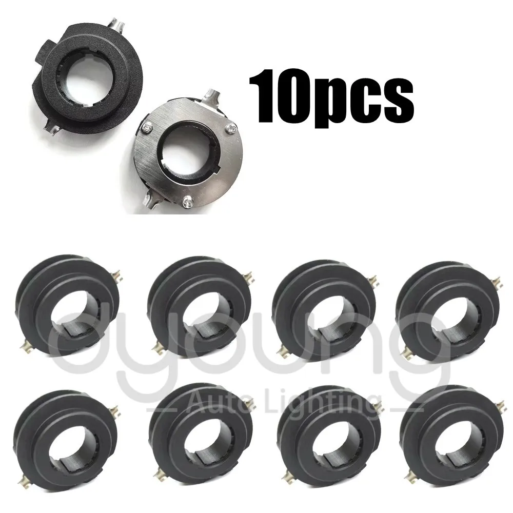 

Newest 10pcs H7 LED Adapter Retainer For VW Touareg Skoda Octavia Opel For Mercedes Benz B Class G ML SLK Series Headlight Bulb