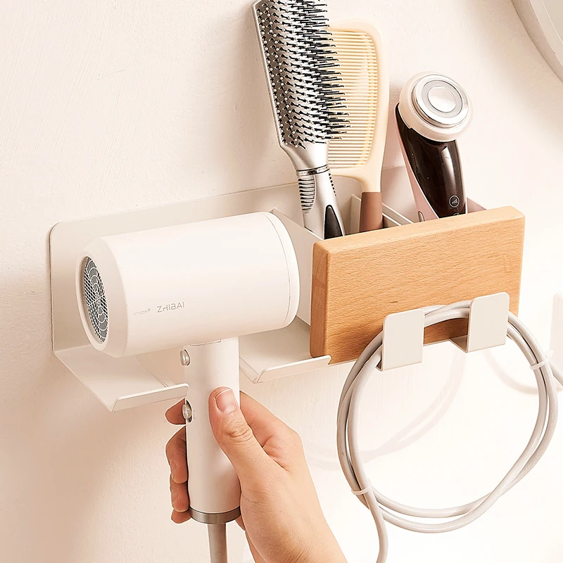 Toilette Haartrockner Rack Kein Stanzen Badezimmer Toilette Waschtisch Haartrockner Rack