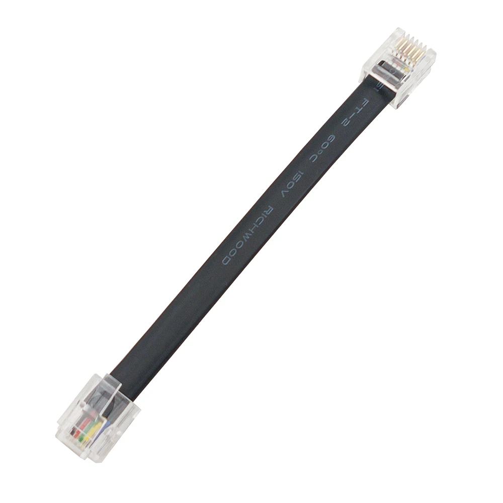 20/30/60CM RJ12 6P6C Connector Middle Buckle Modular Plug Connector Cable For VEX IQ Motor Sensor Dedicated Smart Cable