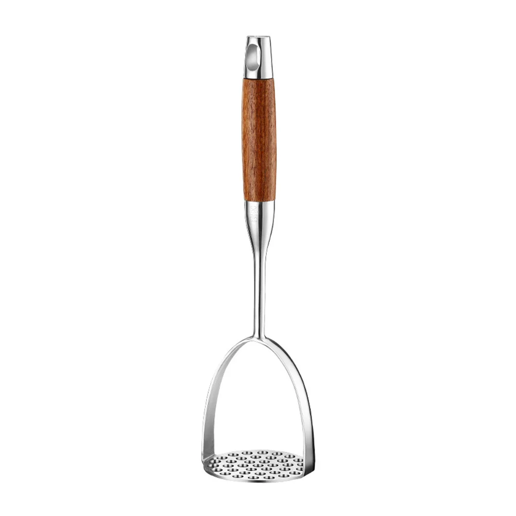 

Stainless Steel Potato Masher Household Potato Presser Useful Handheld Potato Crusher Kitchen Gadget (Assorted Color)