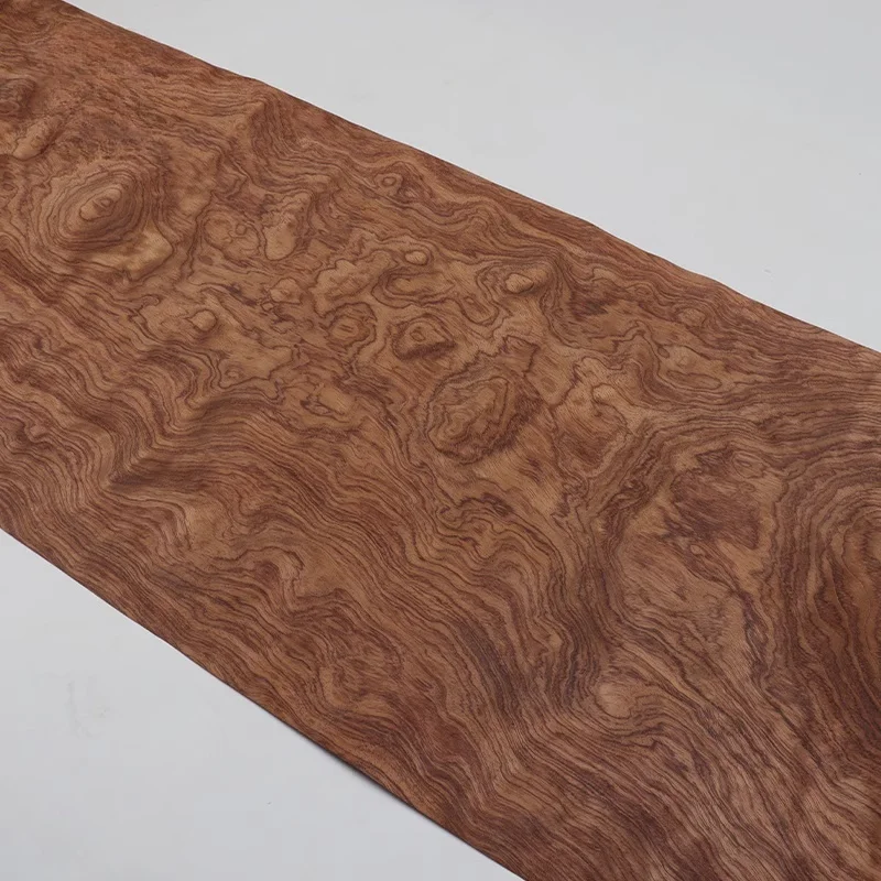 Natural Rosewood Veneer with Ghost Face Grain for Furniture Wall Paneling & Speaker Decoration | Thin Cut, Real Wood Texture image 4