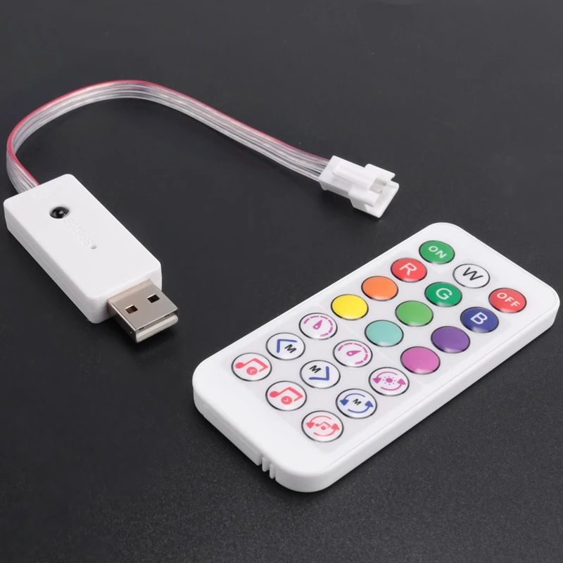 DC5V SP620E USB Bluetooth Music Pixel Controller Accessory RF Remote For WS2812 RGB Led Strip Light Tape