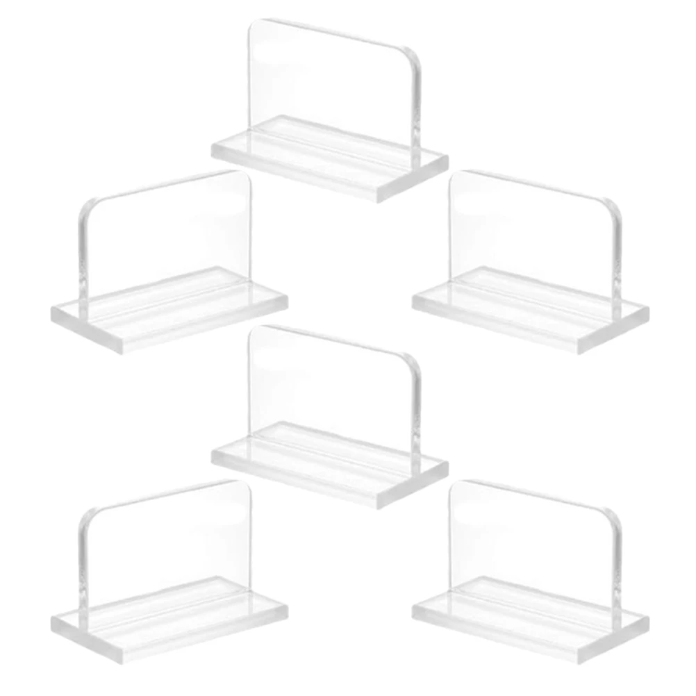 

6pcs Fish Cover H Acrylic Aquarium Lid Aquarium Lid H Grip Replacement Parts Stable Furniture Components