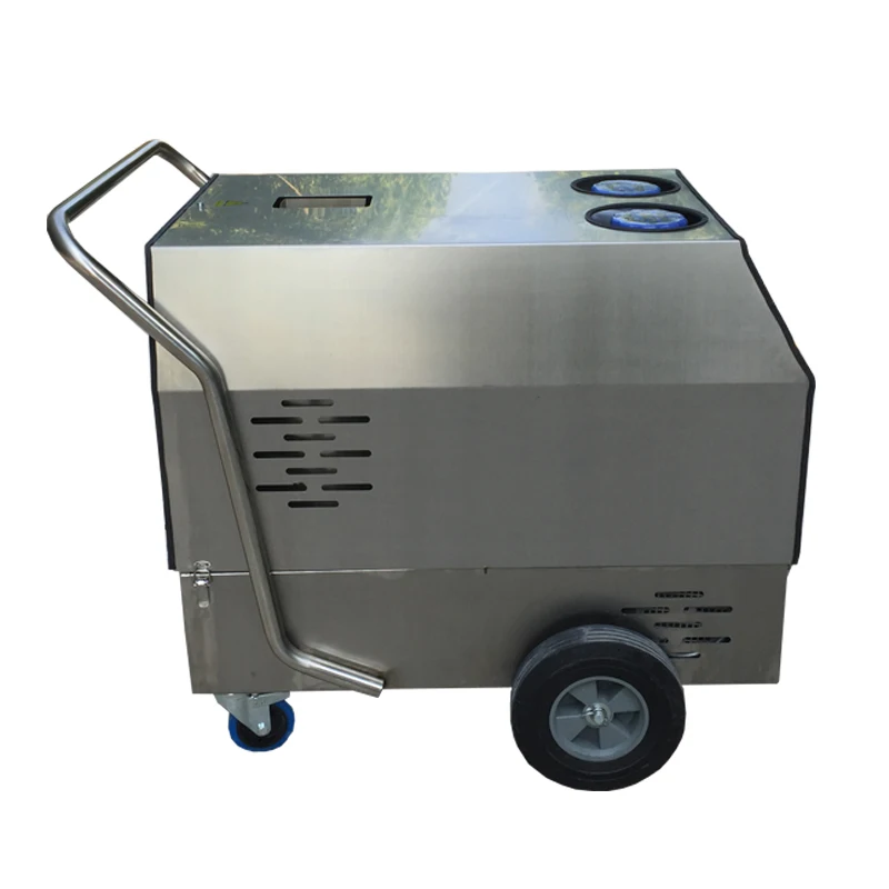 Food Factory Electric Heating High Pressure Hot Water Cleaning Washer For Food Turnover Basket Ground Countertop Oil Cleaning