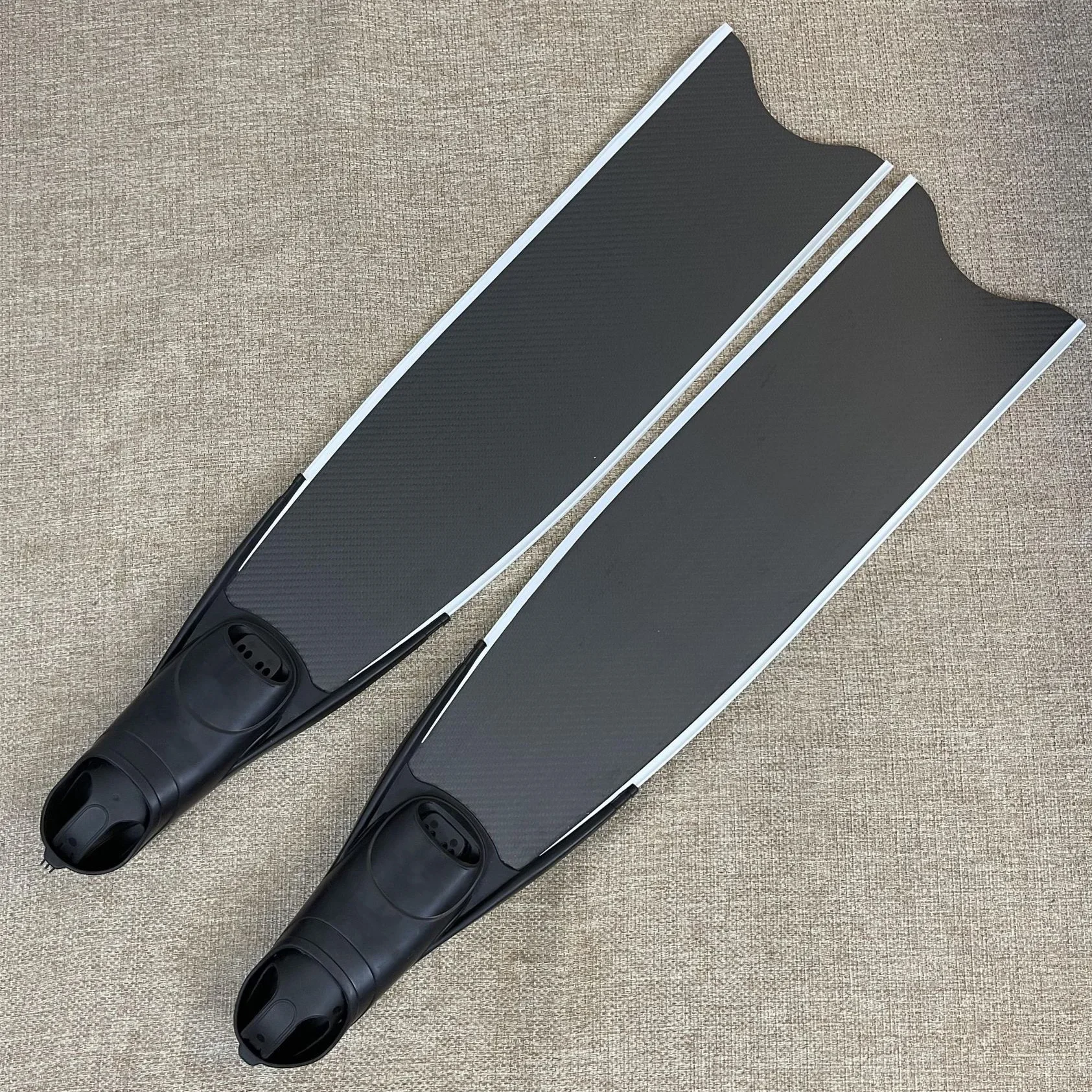 carbon Fiber Long blade spearfishing snorkeling lifesaving training Diving Fins Flippers swimming Freediving Fins