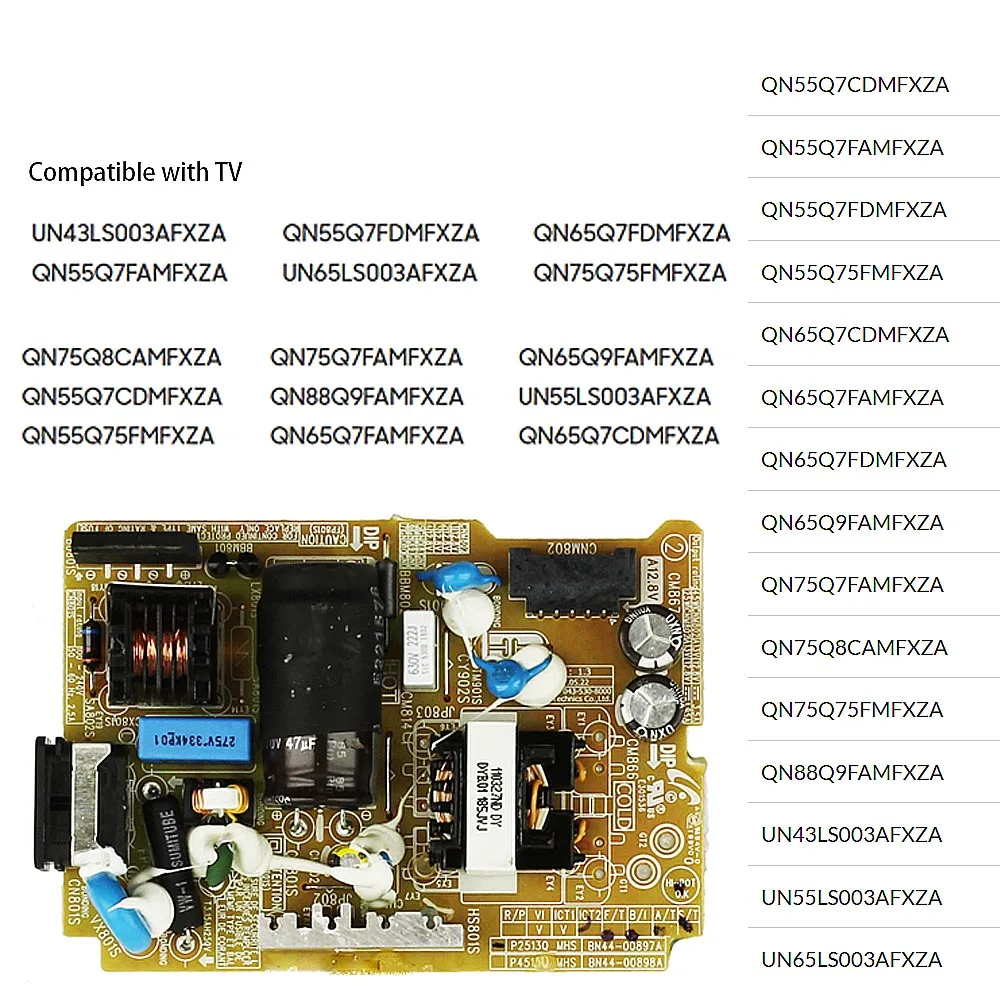 ДЛЯ Samsung BN44-00897A DC VSS Блок питания ONE CONNECT BOX UN43LS003AF UN55LS003AF QN55Q7CDMF QN55Q7FAMF QN55Q7FDMF QN55Q75FMF