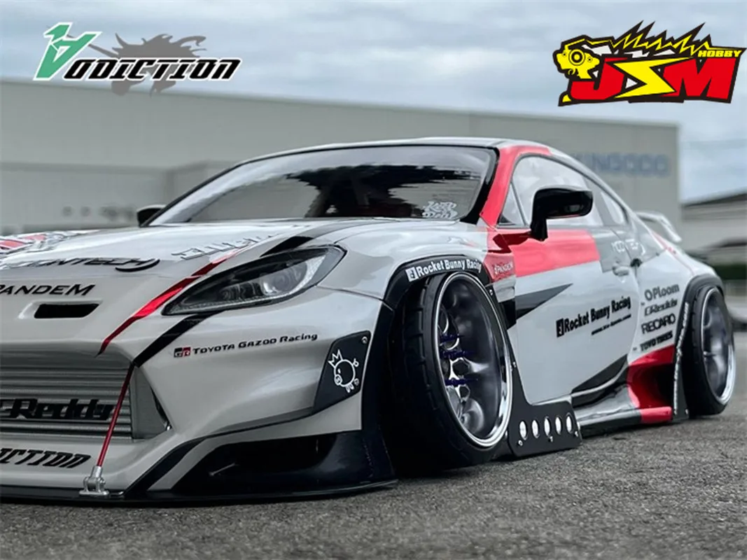 Addiction Toyota GR86 Pandem 1/10RC drift shell transparent AD-RB9 CLEAR BODY