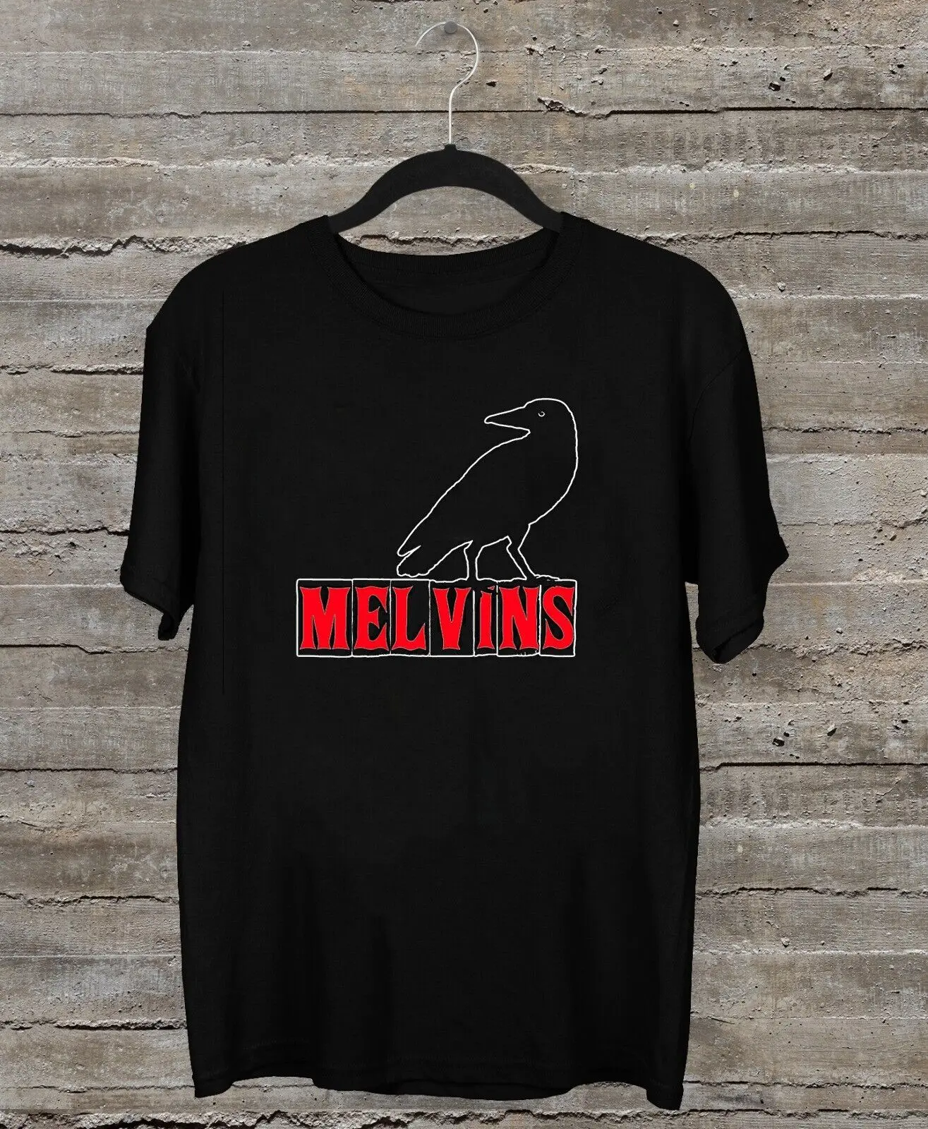 

NEW Melvins Band logo Classic Black All Size T Shirt