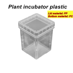 Plant incubator plastic square tissue culture bottle square bottle PC can be sterilized