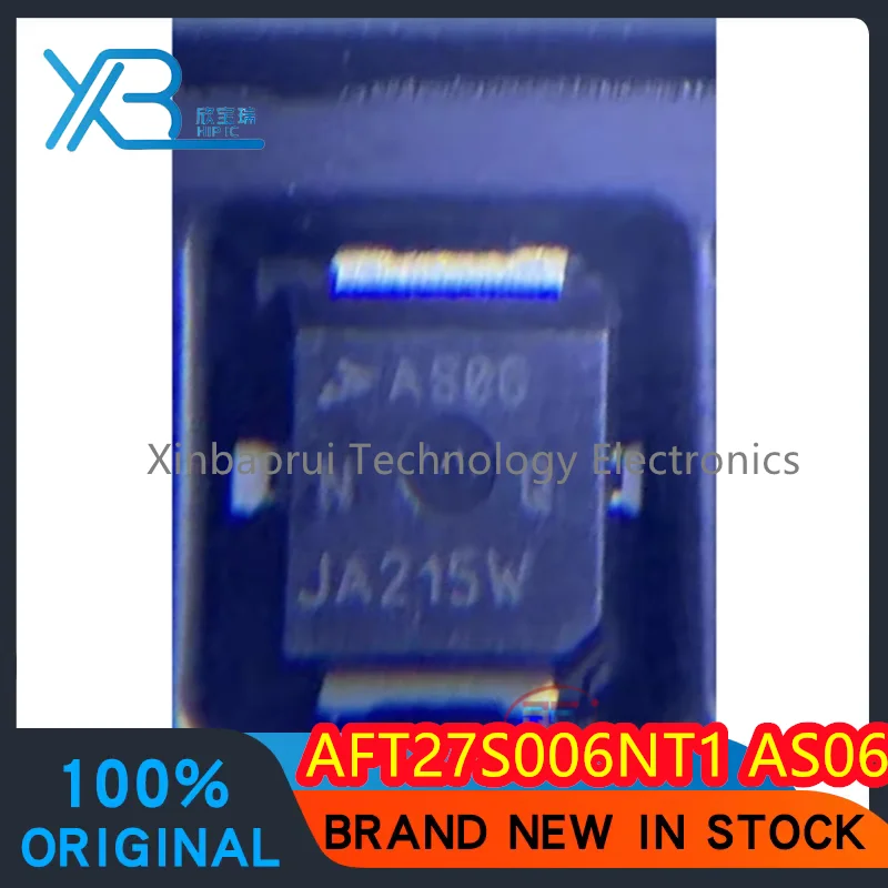 

(1/5pieces) AFT27S006NT1 AFT27S006 parts mark AS06 PLD-1.5W RF power amplifier chip 100% brand new original electronics