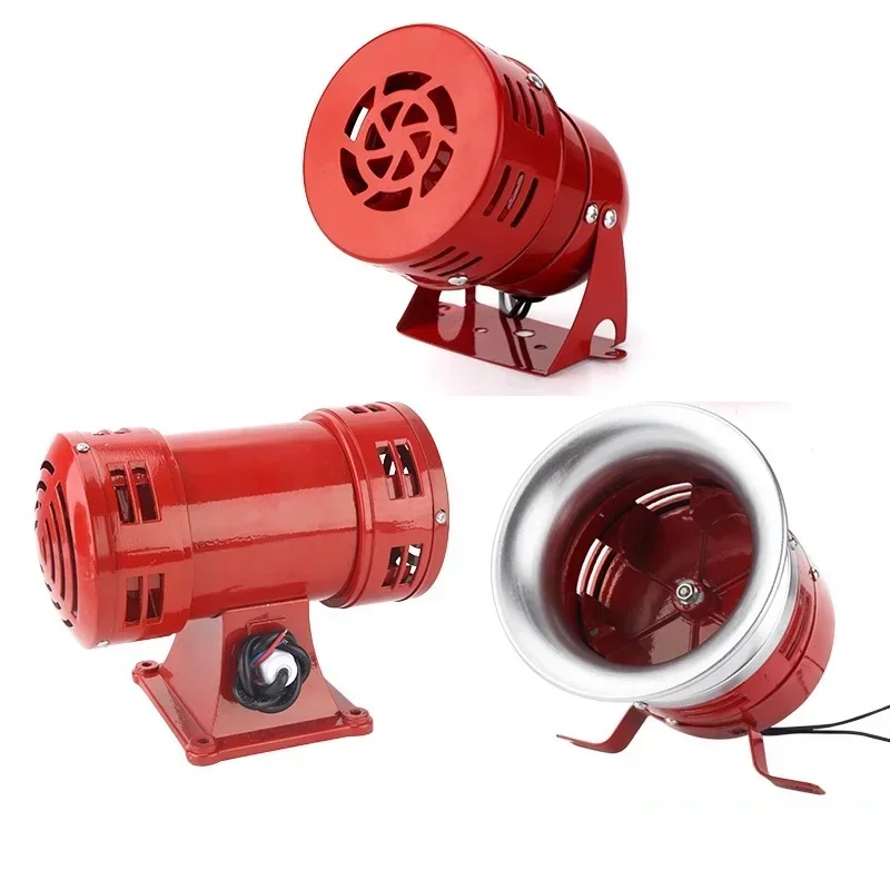 MS-790 Air Defense Siren 180DB RV Motor Driven High Decibel Alarm Auto Air Raid Retro Siren Horn For Truck Boat Yacht Trailer