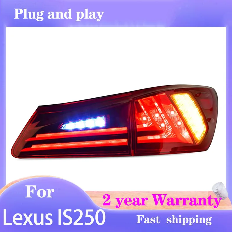 

Стайлинг автомобиля для Lexus IS250, задний фонарь 2006-2012 IS300, задний фонарь IS350, задний DRL, противотуманный тормоз, указатель поворота, задний ход