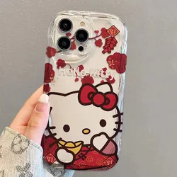 Hello Kitty Tpu Case For Poco M6 F5 Pro M4 M3 M5S F3 F4 X3 X4 GT Redmi 10 9 12C 13C K50 Note 8 Xiaomi Mi 12 13 Lite 12T 13T Pro