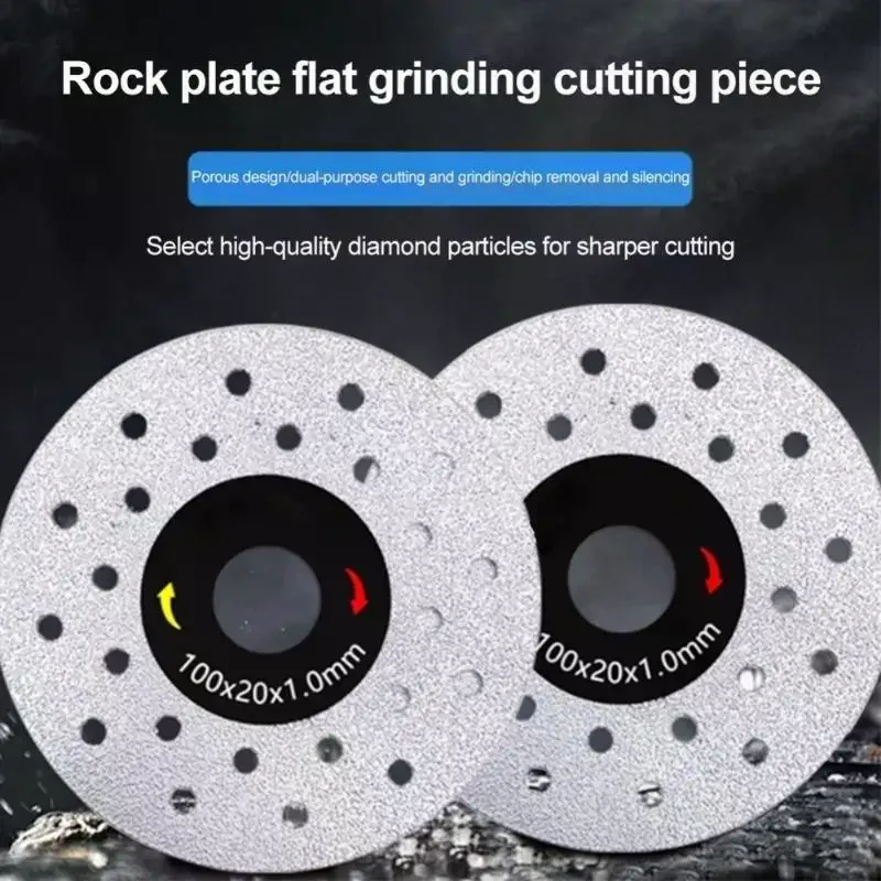 100MM Rock Slab Cutting Chamfered Slices Cutting Disc  Marble Cut Disc