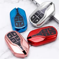 TPU Auto Remote Key Fall Volle Abdeckung Halter Shell für Maserati Levante Ghibli Quattroporte GT Granturism GranCabrio Zubehör