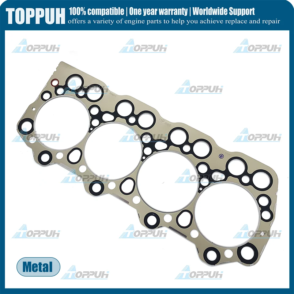 4D35 4D35T Cylinder Head Gasket For Mitsubishi Trucks 4D35 Diesel Engine Spare Parts Metal Head Gasket