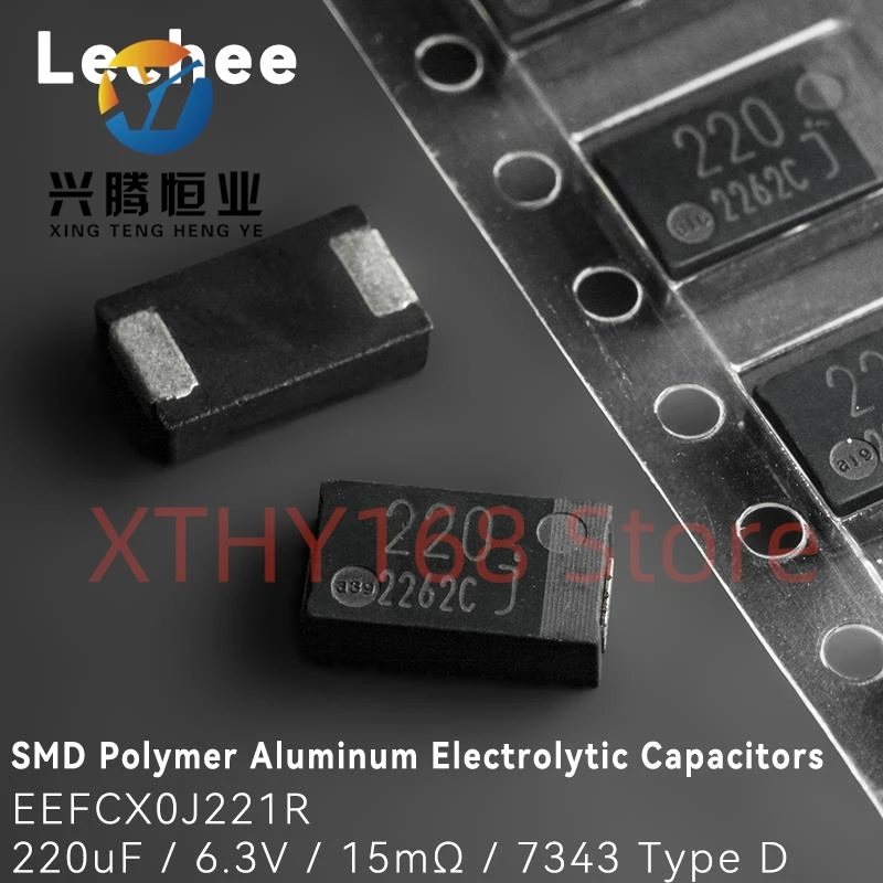 10Pcs/Lot 6.3V 220U…