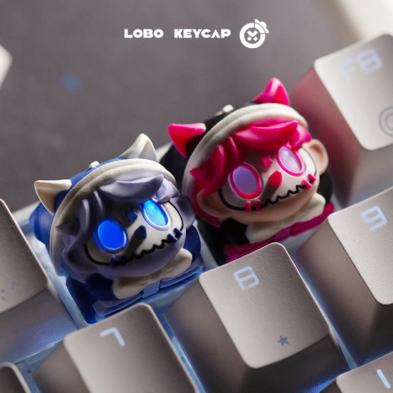 

Аниме-кейкапы «Маска Пиноккио» (полупрозрачные, для самостоятельной сборки), кастомные колпачки для механической клавиатуры, ESC 1U, кейкапы из полимерной смолы ручной работы, подарок для ПК