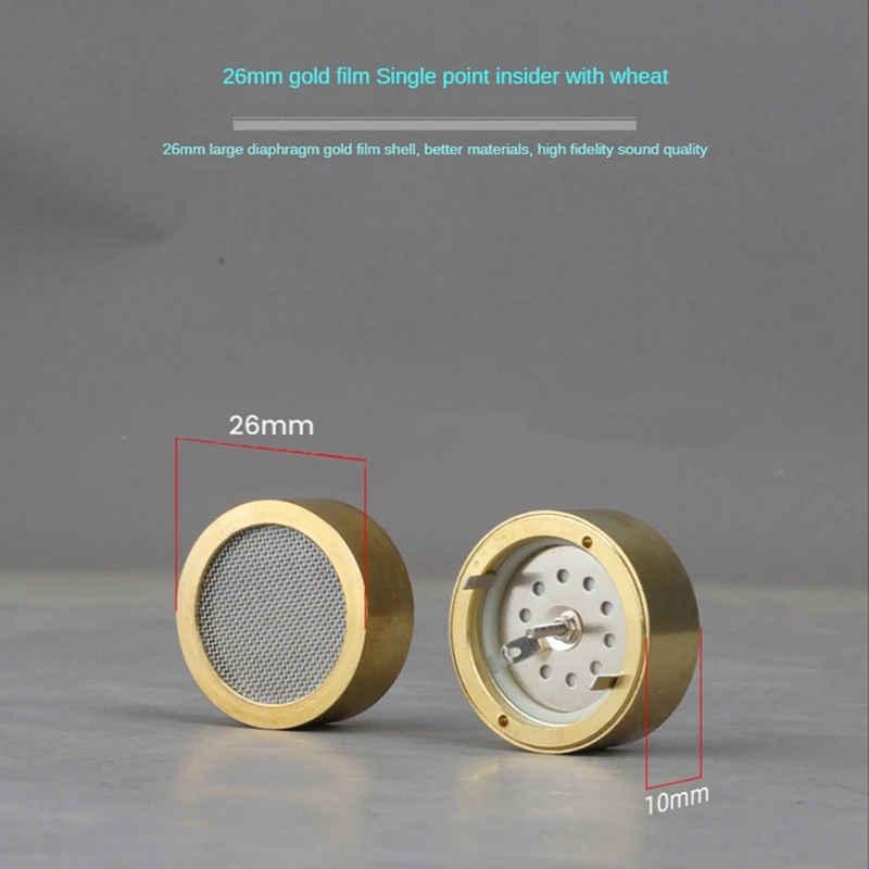 Diaphragm Cartridge Core Cartridge Capsule Replacements Large Diaphragm Microphone Electric Instrument Parts