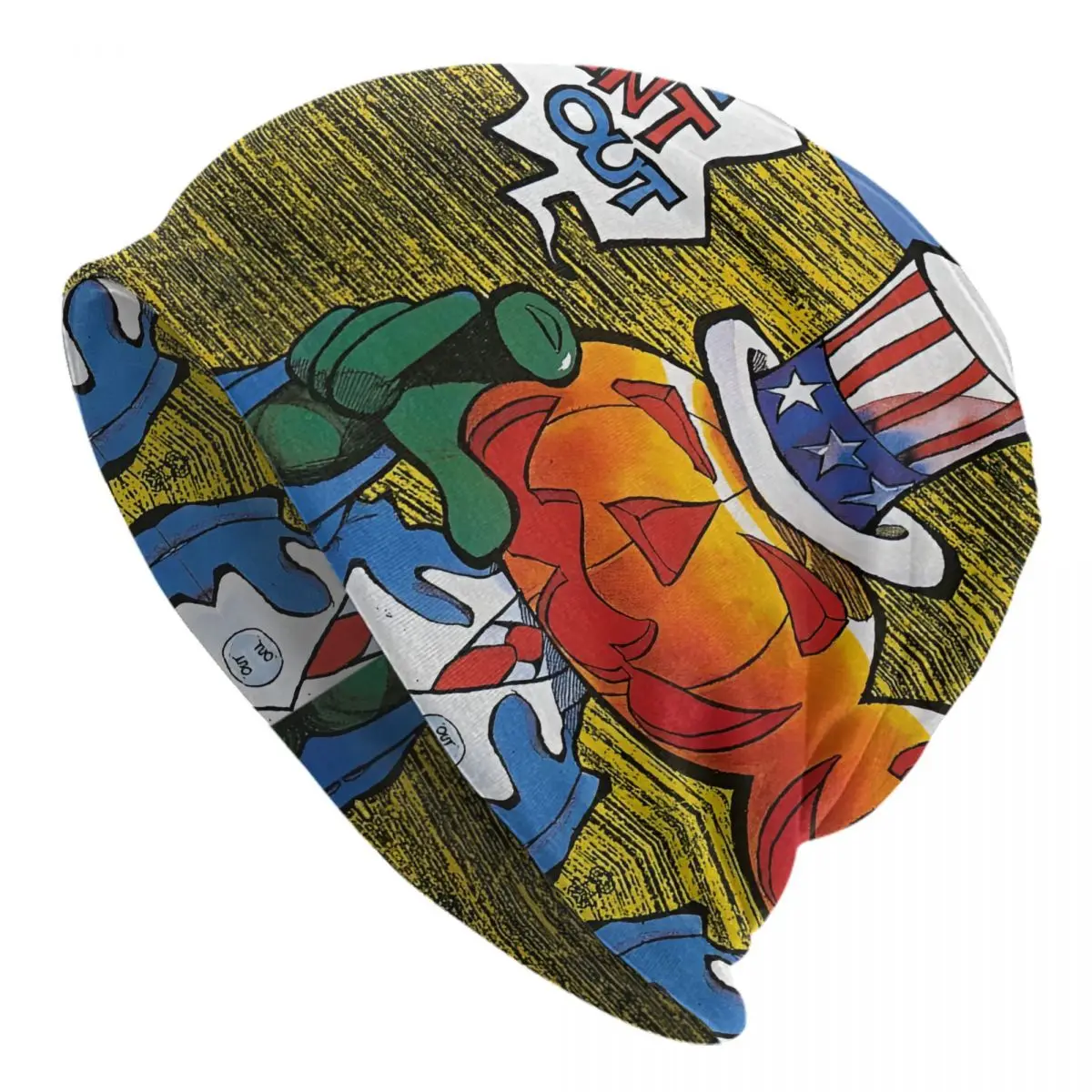 Custom Band Heavy Metal H-Helloweenes Poster Hot Skullies Beanies Caps Winter Knitting Hat Women Bonnet Hats Outdoor Ski Cap