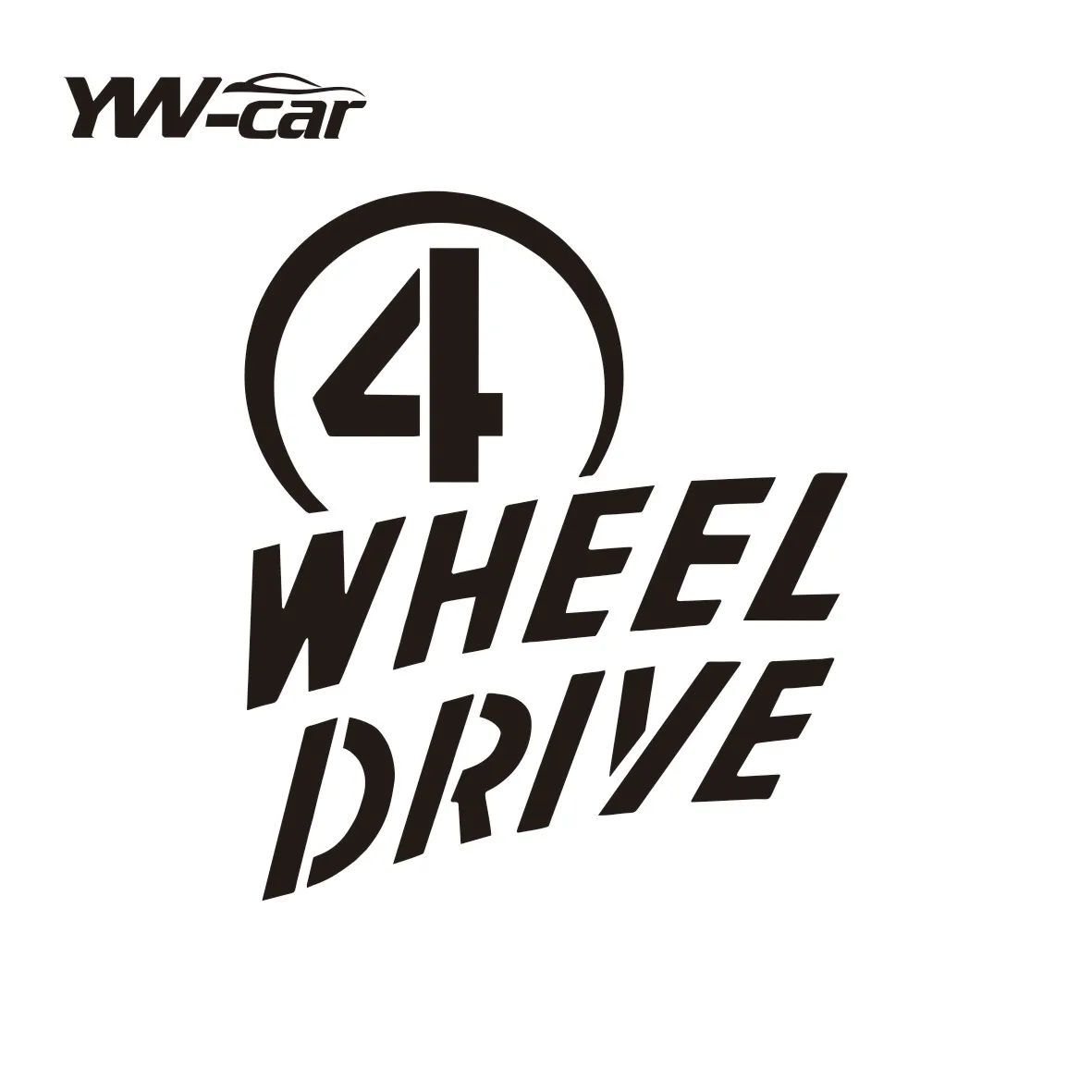 Upgrade nu de esthetiek van uw Jeep! Kwaliteit 4-wielaandrijving Willys Overland-sticker voor JK-, TJ-, YJ-, CJ-, XJ-modellen (2007 - 2021)